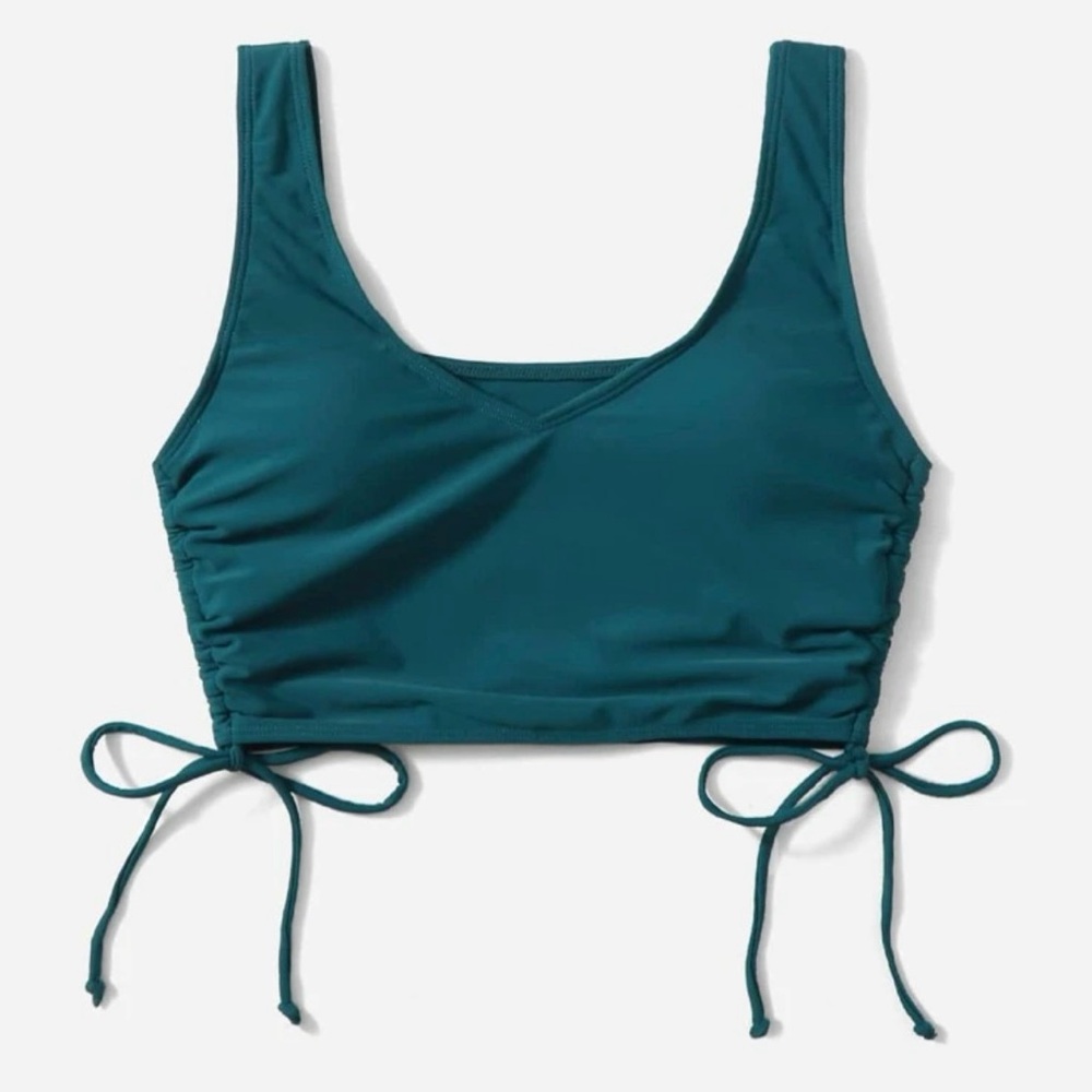 SHEIN side tie bikini top (NWOT)